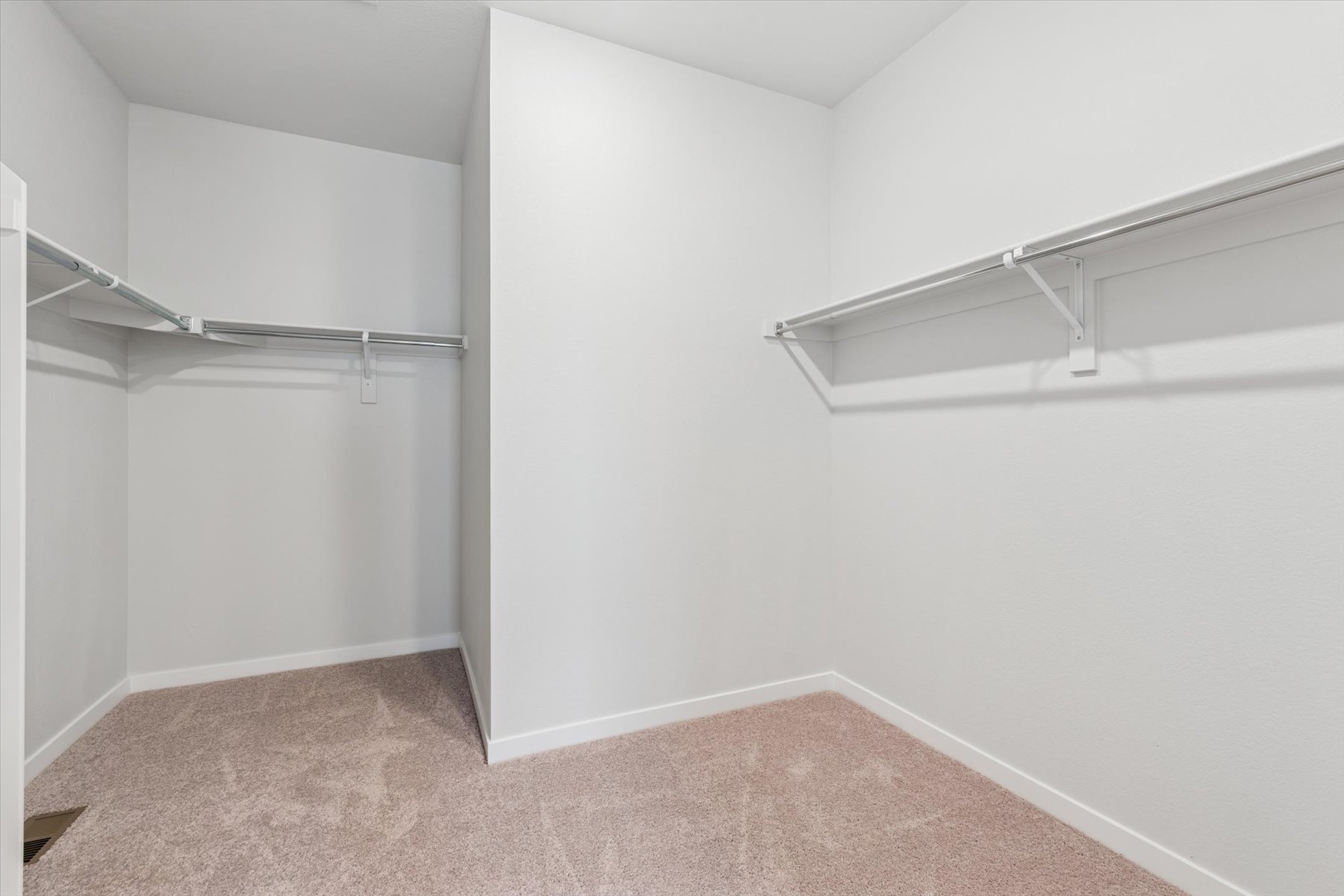 A room with white walls.