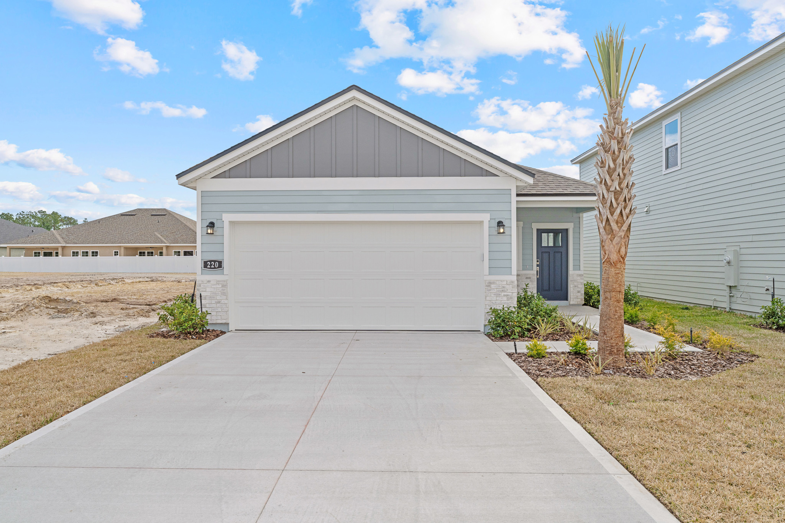 Lot 26 Front Exterior at The Preserve at Camden Woods