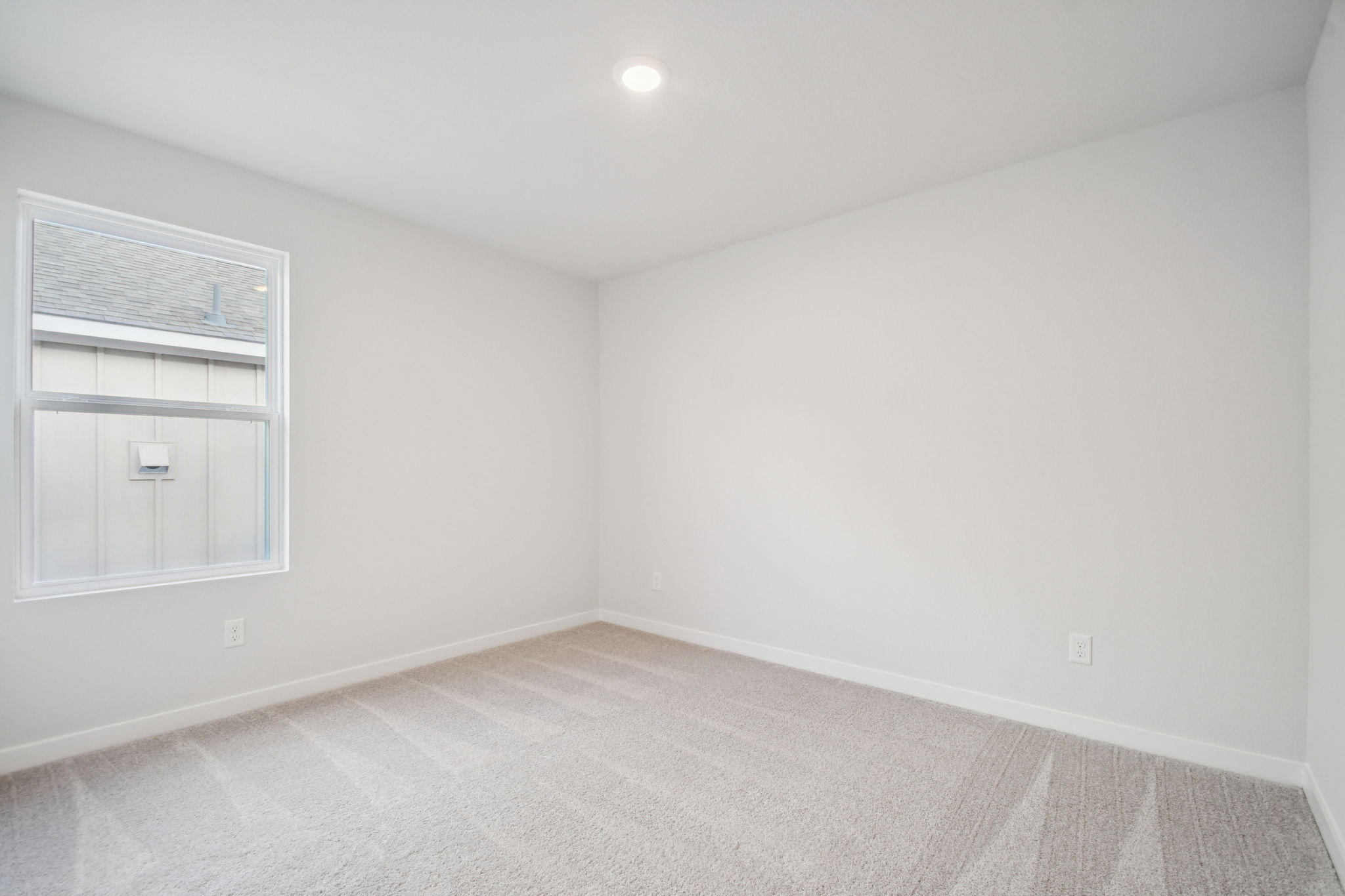 A room with white walls.