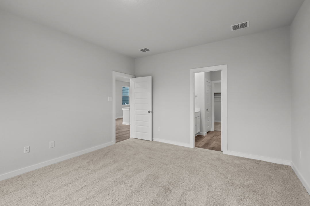 A room with white walls.